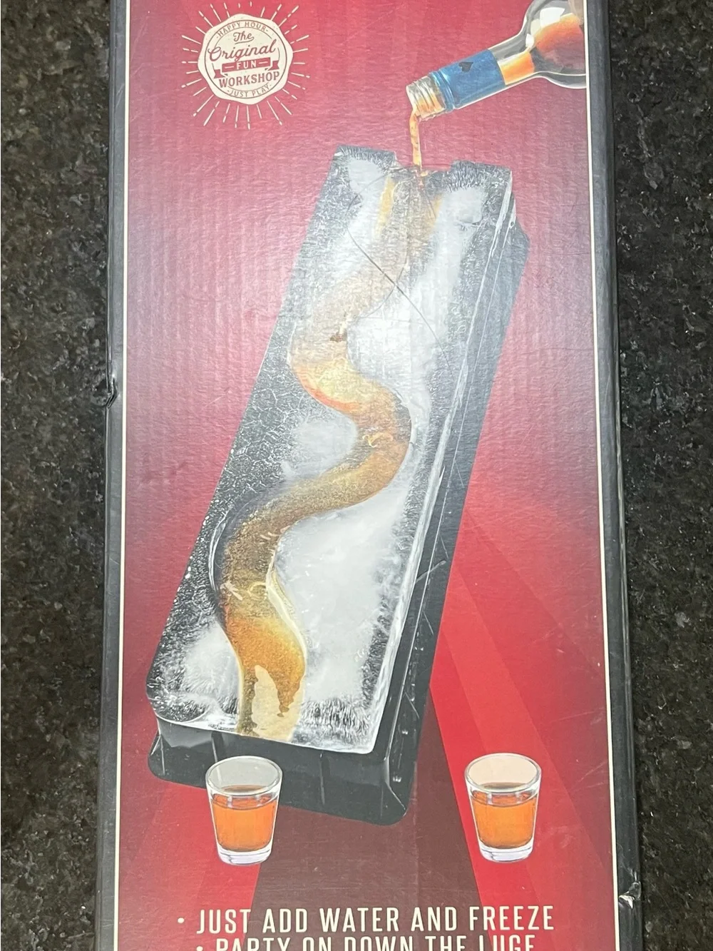 Whiskey Ice Shot Mold Tray